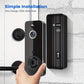 Video Doorbell Camera Wireless, Smart WiFi Door Bell Ringer Wireless With Camera Motion Detector, 1080P HD, Night Vision, 2-Way Audio