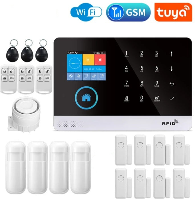 Smart Security Alarm System with 20 pieces for Home Security System