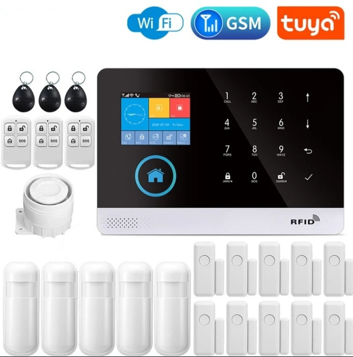Smart Security Alarm System with 23 pieces for Businesses